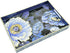 PDUHKO Serving Tray with Handles, 15.7 * 11.8 inches, Plastic Ottoman Tray with