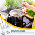 Stainless Steel Kitchen Cooking Utensils Set, Specialty Chinese Wok Utensils with Skimmer, Slotted Spoon, Spatula Turner
