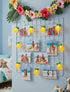 8.5Ft Summer 10L Tropical Beach Pineapple Lights, LED Pineapple String Lights Plug in for Indoor/Outdoor Home Table