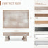 Counter EOSAHR Farmhouse Riser for Room Decor : Decorative Pedestal Stand For Display Your Home Decorations