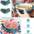 Cunhill Cotton Microwave Bowl Holders, Heat Resistant Bowl Potholders, Quilted Bowl Cozy for Soup Bowl, Kitchen Supply,