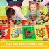 Mfmiudole 59"39.4" ABC Kids Rug for Playroom Baby Play Mat Alphabet Rug Animal Number Shape Classroom Rug Kids Playroom