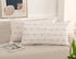 14 24 NUYECY Boho Long Lumbar Pillow Covers x Blue,Classic Stripe Pattern Cotton Decorative Long Lumbar Pillow Case