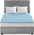 Sleep Philosophy Gel Infused Memory Foam Mattress Topper - Luxurious Queen Size, 1.5" Thick, Enhanced Bed Support, Blue