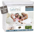 SafeRest Waterproof Full Size Mattress Protector - Fitted with Stretchable Pockets -