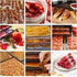8 Pcs Silicone Dehydrator Sheets, Premium Non Stick Mats for Food Dehydrator, 14x14 in