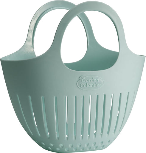 Hutzler Mini Colander Garden Basket, Small, Eggshell Blue