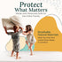Zen Mattress Pad Cover - Cooling Bed Topper & Waterproof Protector, King Size, White