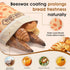 1 Pack Beeswax Bread Bags for Sourdough Homemade Bread, XL Cotton Lining Sourdough Reusable Natural Beeswax Bread