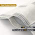 DriftAway Farmhouse Vertical Striped Linen Blend Valances, 18 Inch Blackout Kitchen Curtain Valance, 1 Panel for Living