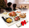 BAEK SPACE Electric Warming Tray - Portable Silicone Heating Mat for Food, Full Surface