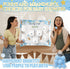 31 1 7 10 1 Ctosree Pieces Bear Baby Shower Diaper Game Diaper Baby Shower Game Board Diapers Plastic Balls Organza Bag