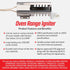 Premium Surface Igniter Oven Ignitor DS022KX for Gas Stove Compatible with Electrolux 5303307577 AP00205013 GR411