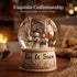 Christmas Snow Globes Glitter Water Globe Musical Snow Globe Decoration Plays Let It Snow, Snowman Xmas Snow Globe