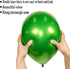 Metallic Green Balloons, 50pcs 12 Inch Double Layer Chrome Balloons for Wedding & Birthday Decoration