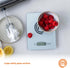 MasterChef Digital Food Scale - Portable Kitchen Scale for Baking & Cooking, LCD Display, 11lb Weight Capacity