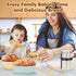 9" 10" 34oz HK Sourdough Starter Kit with Round & Oval Banneton Proofing Basket and Starter Jar - Beginner-Friendly