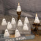 EBaokuup 10 PCS 2'' X 1.6'' Halloween Ghost Candles, Ghost Shaped Decor Candles,