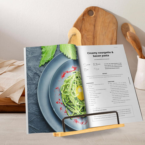 Nana Gifts: Foldable Cookbook Stand for Grandma, Unique Cooking Recipe Stand for Kitchen Counter from Grandkids