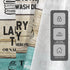 Laundry Kitchen Window Curtain, Rustic Wash Dry Quotes Words, 27.5" W x 45" L Curtains Set for Bedroom, 2 Panels
