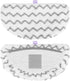 4 Pack 1940, 1806, 1544, 1440 PowerFresh Replacement Steam Mop Pads Compatible with Bissell PowerFresh Steam Mop, Fits