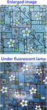 DUOFIRE Stained Glass Window Film, Color Flower Pattern, Decorative Glass Film, No Glue, 17.7in. x 78.7in.