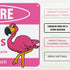 Venicor Flamingo Sign, 8 x 12 Inches Aluminum, Pink Flamingo Gifts for Women, Outdoor Wall Decor.