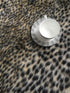 Leopard Print Rug, Faux Fur Cheetah Carpet for Office, Living Room, Bedroom, Non-Slip Home Decor 40x37 Inch