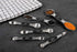 Magnetic Measuring Spoons Set, Stainless Steel Dual Sided Stackable Teaspoon Tablespoon for Dry and Liquid Ingredients