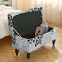 30) Eco-Ancheng Storage Ottoman Cover Rectangle Ottoman Slipcover Folding Storage Bench Cover Footrest Stool Slipcover