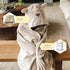 Burt's Bees Baby Toddler Hooded Animal Character Towels Organic Cotton, Unisex Bath Essentials, Soft Nursery Towel