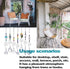 Set 7 H&D HYALINE & DORA Crystal Rainbow Suncatcher Glass Bead Chain Fengshui Hanging Pendant for Window Garden Party