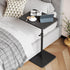 360 NiHome Minimalist Height Adjustable End Table, Rotatable Sofa Armrest Side Tray Table, Adjustable Legs Space-Saving