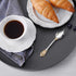 KEAWELL Luxurious 5.1-Inch Espresso Spoons Set - 6 Pieces, Mini Coffee Spoon, 18/10 Stainless Steel, Mirror Polished