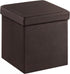 SONGMICS MAZIE Collection - 15 Inches Ottoman with Storage, Footstool, Storage Ottoman,