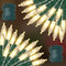RECESKY 2 Pack Christmas String Lights with Built-in Timer - Total 100 LED