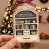 Book Lovers Gifts for Women, Valentines Day Gifts for Teacher, Librarian, Reader, Bookworm, Book Ornament Faux Stained