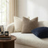 Pack 2 20x20 Inch, decorUhome of Throw Pillow Covers Faux Fur Decorative Sherpa Pillow Covers Fuzzy Accent Soft