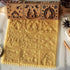 17" Premium Wood Rolling Pin with Nativity Embossed Designs, 3mm Deep Springerle Cookie Molds for Baking Gifts