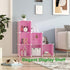 6-Cube Closet 36.6" 12.4" 36.6" UPCS06P C&AHOME Cube Storage Organizer, Shelves Units, Cabinet, DIY Plastic Modular