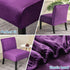 Armless Armless Velvet Accent Chair Cover Slipcover, Stretch Super Soft Thick Velvet Chair Slipcovers for Chair