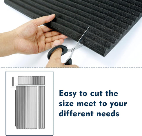 Window Air Conditioner Side Panels, 2 Pack for Windows, Summer Heat and Draft Insulation, Window Seal Accessories