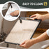 2025 (16"L 11"W) Stainless Steel Cutting Board, Non Toxic Cutting Board for Kitchen Double Sided Food Grade, Chopping