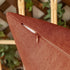 Woaboy Set of 2 Outdoor Waterproof Throw Pillow Covers, Rust Decorative Farmhouse Cushion Cases for Living Room 16x16