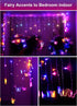 120 19.7FT Butterfly Fairy Lights for Bedroom Curtain Ceiling Wall Decor USB Plug-in Led Twinkle String Light