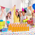 Norme Baby Shower Bottles - 9.5 oz Plastic Baby Bottles, 24 Pcs Bulk for Baby Shower Decorations Gender Reveal Gifts