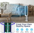 TP04 True Hepa Filter Replacement for Dyson TP04 HP04 DP04 TP05 DP05 Air Purifier, 360° HEPA & Activated Carbon Filter