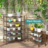 Closet, 3-Tier Closet viewcare Shoe Rack for Bamboo Wood Shoe Racks, Stackable | Beautiful | Natural | Functional |