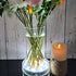 LARDUX 6 Inch Round LED Light Base Display Pedestal Stand for 3D Crystal Cube Glass Art - USB or Battery Powered