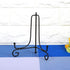 Black Iron Plate Stand,12 Inches Iron Foldable Plate Stand Picture Stand Photo Stand for Display, Plate Stand for Decorative Plates, Picture Frames, Books, Artistic Work